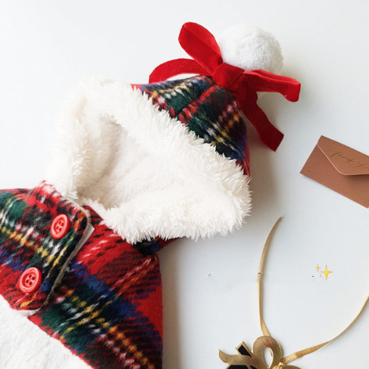 🎅 Weihnachtscape für kleine Hunde – Perfekt für das Fest & dein Fotoshooting