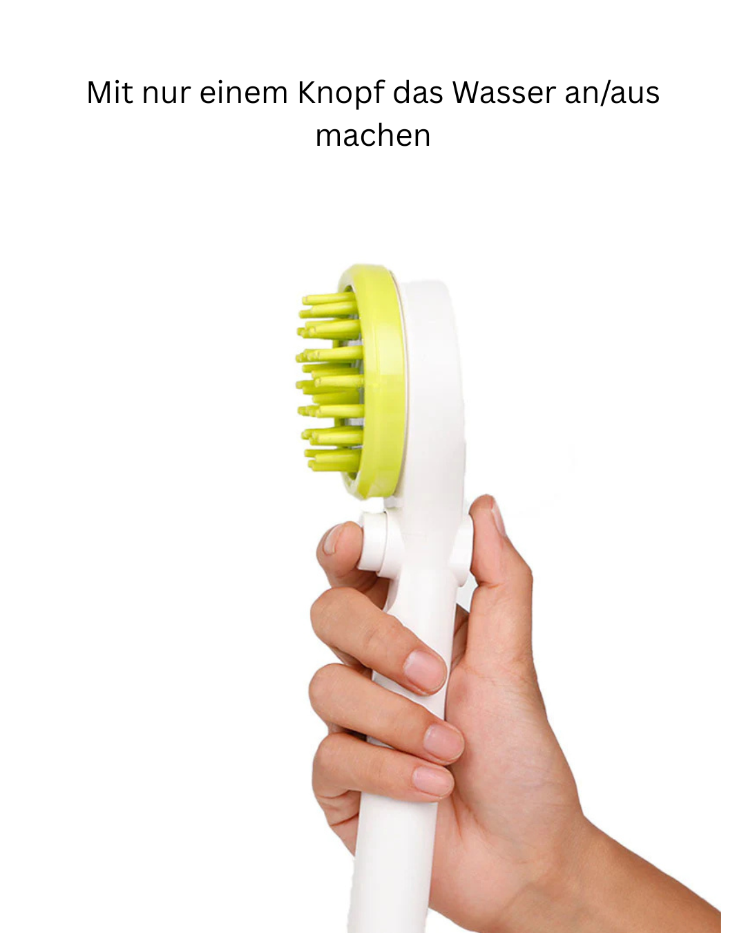 Premium „SpaShower“ – 2-in-1 Hundedusche mit Massagefunktion für sanftes Fellpflege-Erlebnis