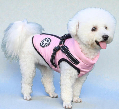 Minibell CozyShield – Veste imperméable pour chien avec harnais intégré