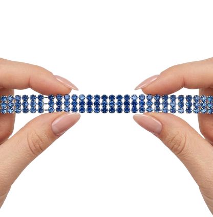 Strass-Halsband – Glanzvoll & Komfortabel