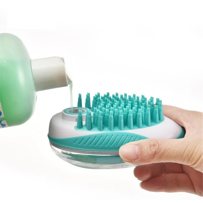 🛁 2-in-1 Fellpflege Bürste – Baden & Massieren