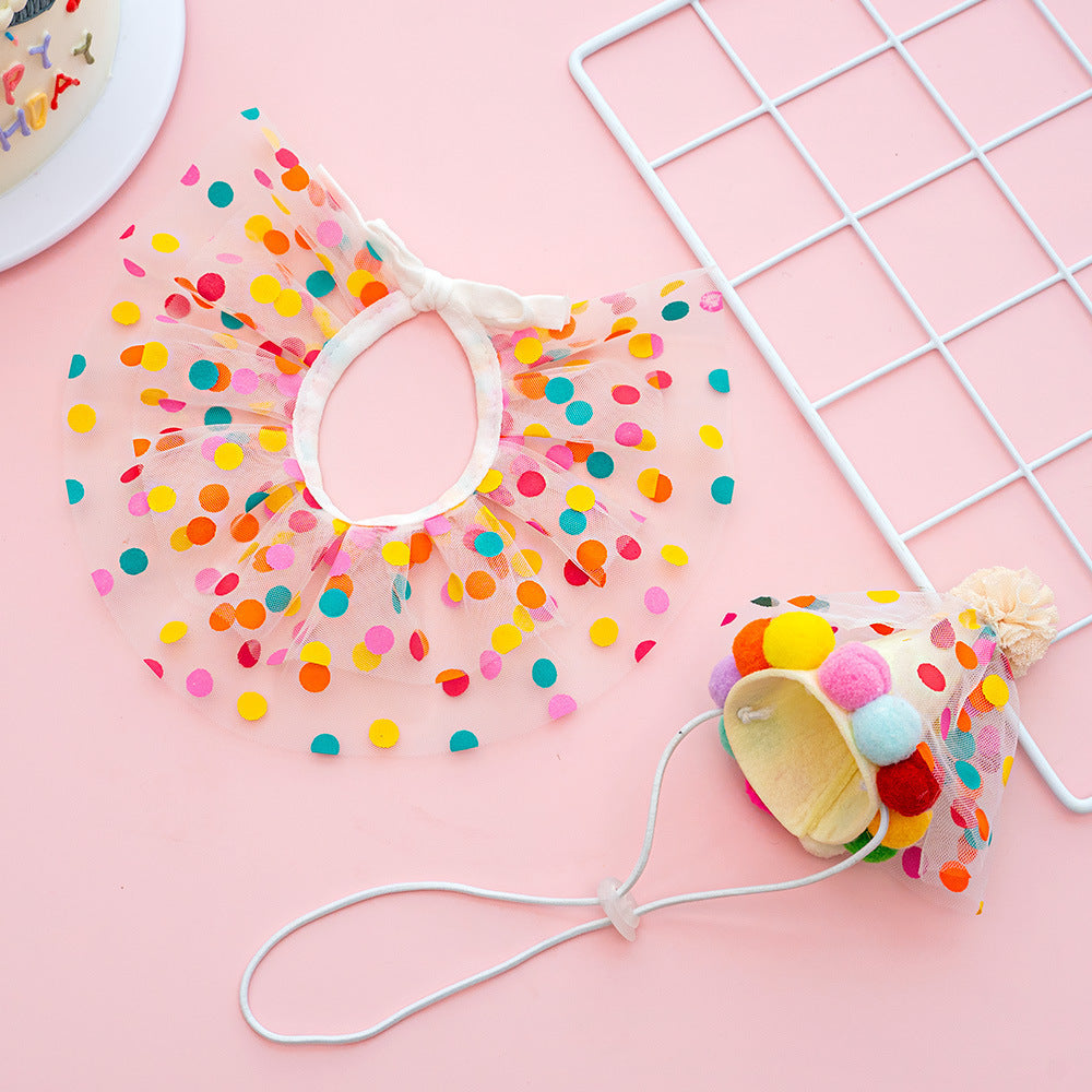 🎉 Party-Set „Konfetti-Tüll“  Stylischer Geburtstagslook
