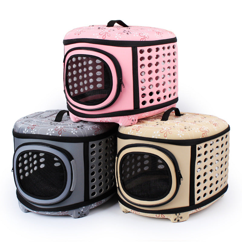 EVA Foldable Portable Warm And Comfortable Cute Pet Dog Cat Cage Wholesale Customization