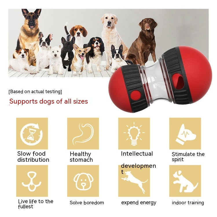 🐾 Snack & Play Dumbbell – Intelligenzspielzeug für kleine Hunde