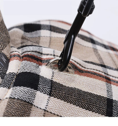 Kuscheliger karierter Hundemantel: Warm & stylisch