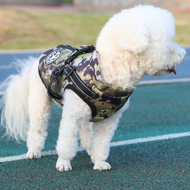 Minibell CozyShield – Veste imperméable pour chien avec harnais intégré