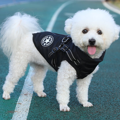 Minibell CozyShield – Veste imperméable pour chien avec harnais intégré
