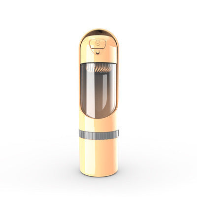 Portable Wasserflasche & Futterspender für kleine Hunde – Auslaufsicher, handlich, BPA-frei 🐾