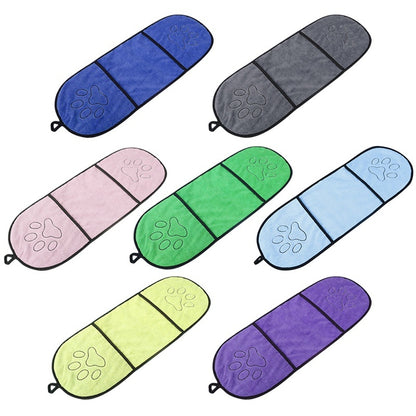 Mikrofaser Hundehandtuch – Saugstark, Schnell Trocknend & Sanft zum Fell