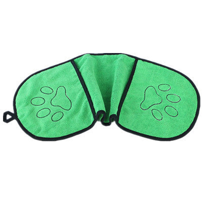 Mikrofaser Hundehandtuch – Saugstark, Schnell Trocknend & Sanft zum Fell