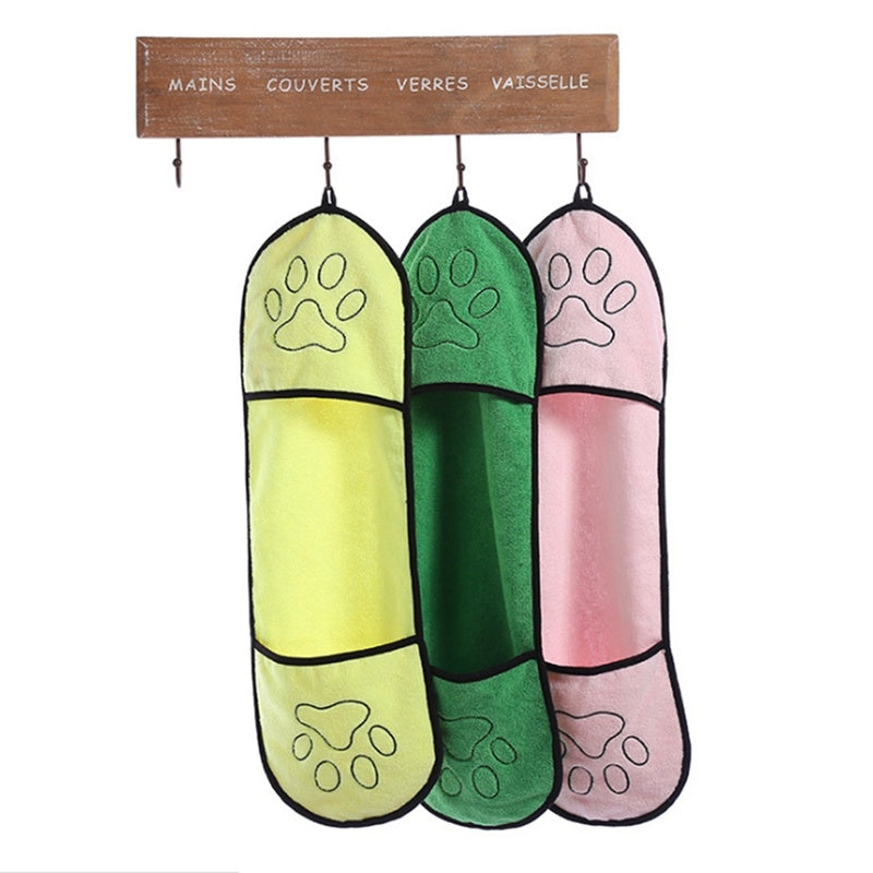 Mikrofaser Hundehandtuch – Saugstark, Schnell Trocknend & Sanft zum Fell