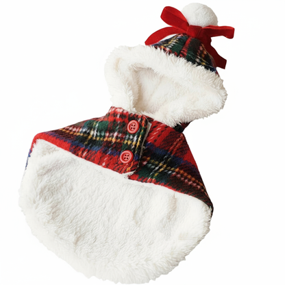 🎅 Weihnachtscape für kleine Hunde – Perfekt für das Fest & dein Fotoshooting