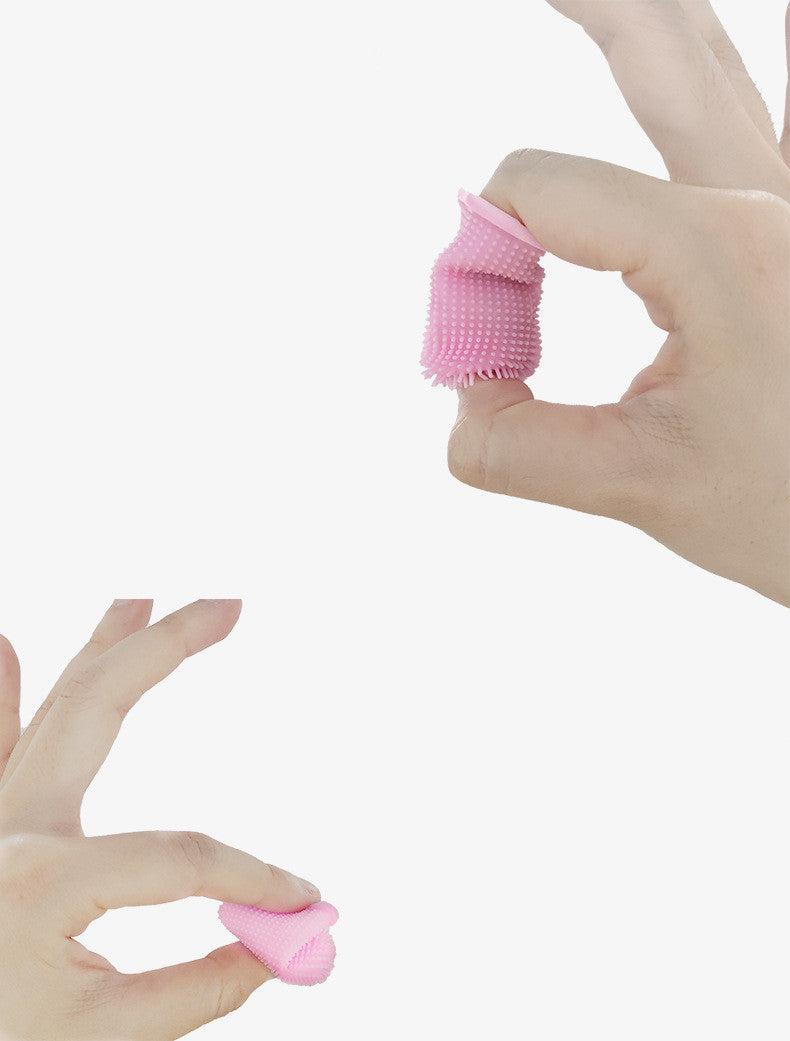 Silikon Fingerzahnbürste für Hunde – Sanfte Zahnpflege mit Aufbewahrungsdose | Minibell