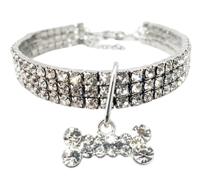 Strass-Halsband – Glanzvoll & Komfortabel