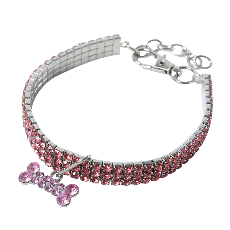 Strass-Halsband – Glanzvoll & Komfortabel