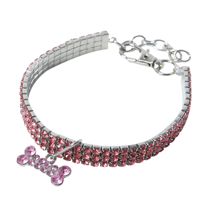 Strass-Halsband – Glanzvoll & Komfortabel