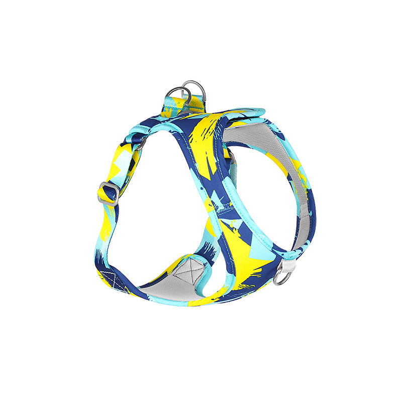 New Printed Pet Harness Leash Rope