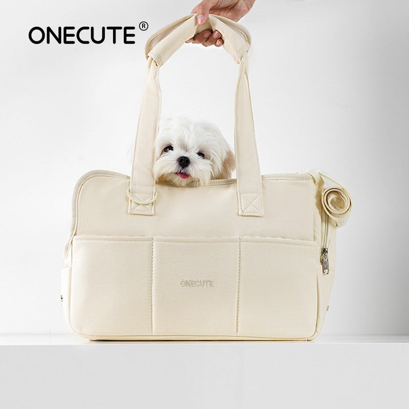 Small Body Dog Go Out Bag Pet Cat Bag Small Dog Portable Shoulder Hand-held Messenger Take-away Bag