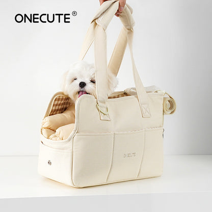 Small Body Dog Go Out Bag Pet Cat Bag Small Dog Portable Shoulder Hand-held Messenger Take-away Bag