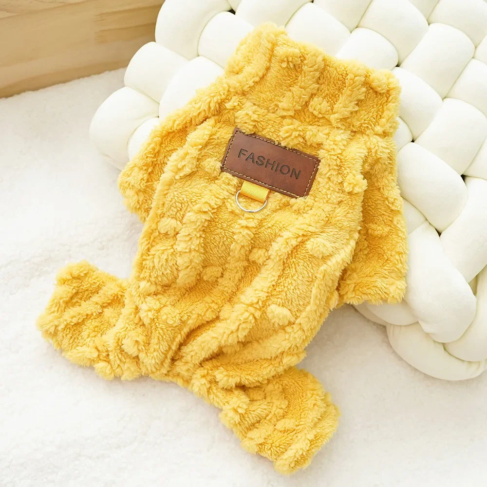 Fleece-Overall – warm, kuschelig & süß