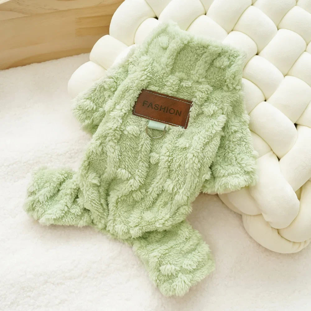 Fleece-Overall – warm, kuschelig & süß