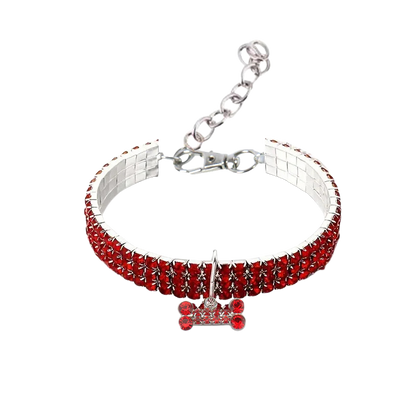 Strass-Halsband – Glanzvoll & Komfortabel