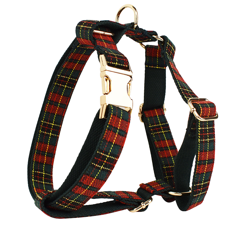 💎 Festive Charm: Stilvolles Hundegeschirr-Set mit Leine, Fliege & Tasche