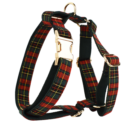 💎 Festive Charm: Stilvolles Hundegeschirr-Set mit Leine, Fliege & Tasche