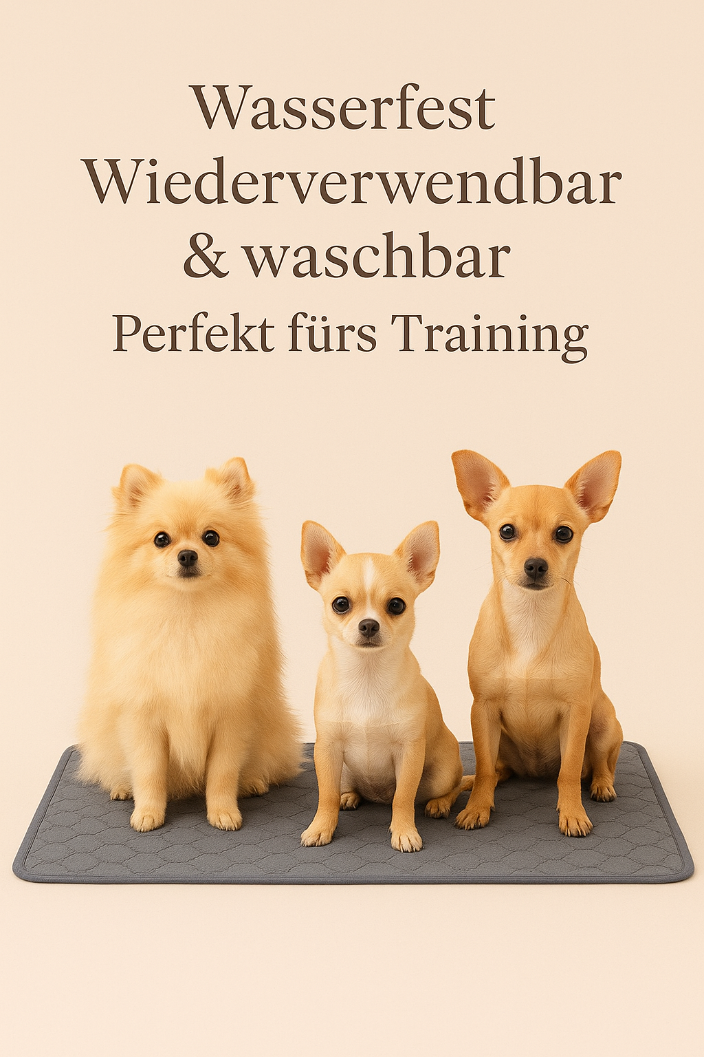 KuschelSchutz Hundepad – wasserdichte & waschbare 4-Schicht-Unterlage 🐾