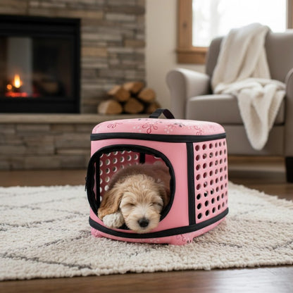 EVA Faltbare Hundebox für Kleine Hunde – Warm & Komfortabel