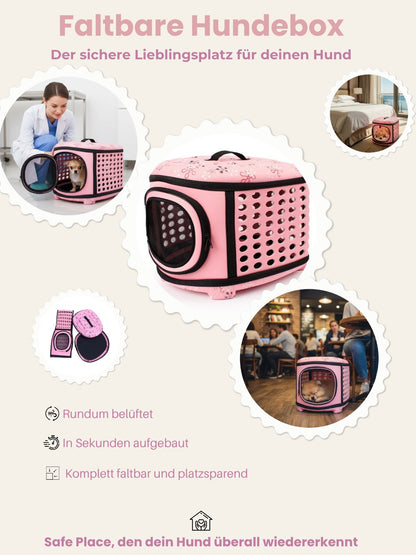 EVA Faltbare Hundebox für Kleine Hunde – Warm & Komfortabel