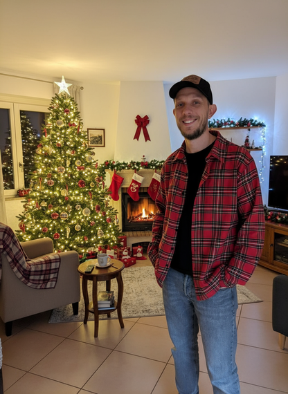 Holzfällerhemd Partnerlook – Passend zu Minibell Hundemode, modern & festlich