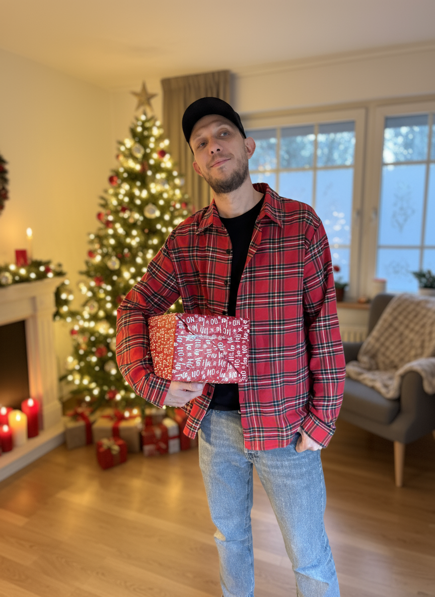 Holzfällerhemd Partnerlook – Passend zu Minibell Hundemode, modern & festlich