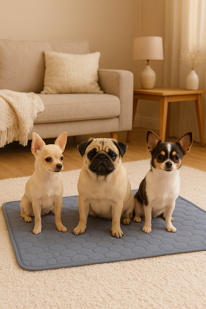 KuschelSchutz Hundepad – wasserdichte & waschbare 4-Schicht-Unterlage 🐾