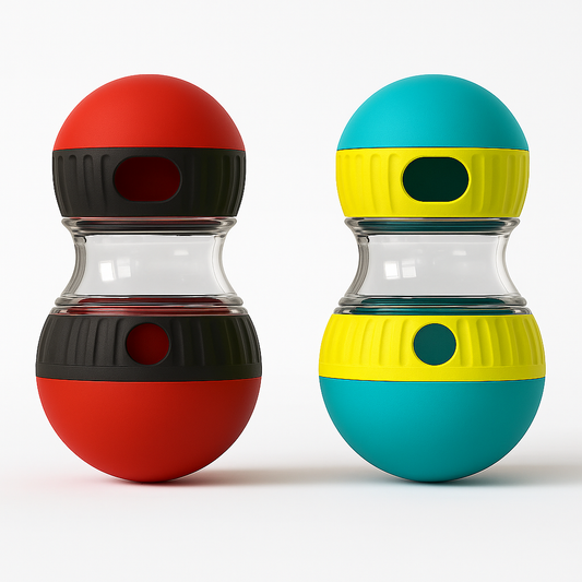 Snack & Play Dumbbell – Intelligenzspielzeug für kleine Hunde